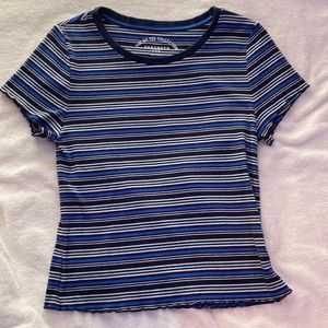 Striped American Eagle Top